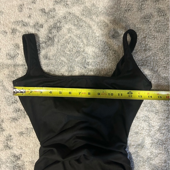 Black BodyCon Mini Dress Small No Brand Stretchy Versatile - Picture 12 of 13